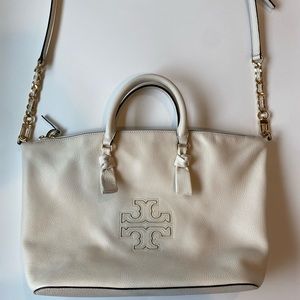 Tory Burch Harper Slouchy Leather Satchel